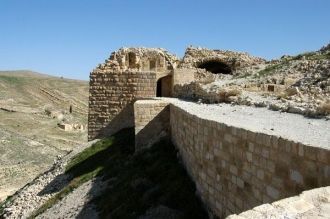 Стена Замка Шобак.