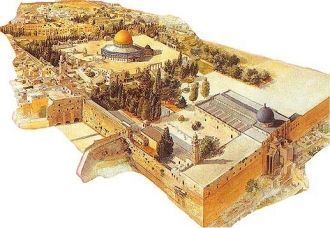 Мечеть Купол Скалы в Иерусалиме. План