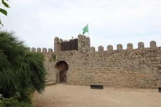 Лучше всего сохранился участок стены при