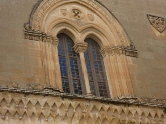 Первый этаж Палаццо Фальцон был построен