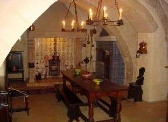 Внутренний двор замка· В одном из залов 