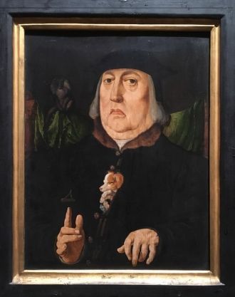 Ian Cornelisz Vermeyen, мужской портрет.