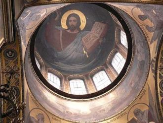 Потолок Владимирского собора.