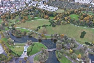 Олимпийский парк в Мюнхене.