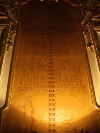 В одном из залов на стене можно ознакоми