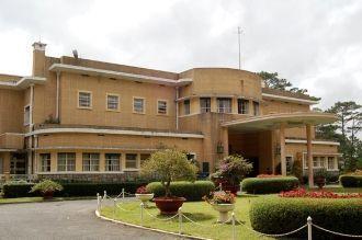 Виллы Бао Дая были построены в 1923 г. Ф