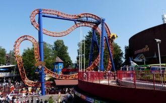 Аттракцион «Мертвая петля».