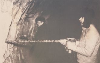 Добыча песка в прошлом веке. Песчаные пе