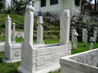 Остатки османского кладбища