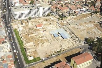 Агора в Измире. Аэтофотосъемка