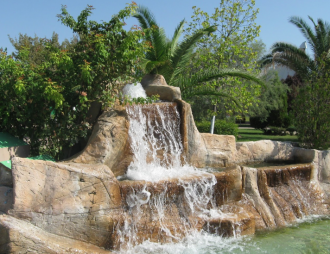 Горный водопад