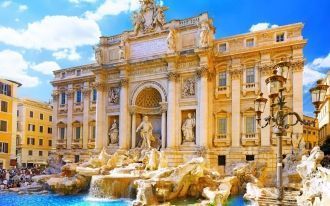 В фонтане Треви в Риме было вложено нема