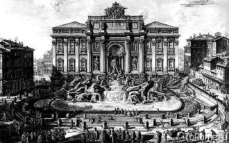 Нынешний вариант фонтана ди Треви был по