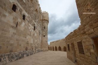 Во время восстановления крепости были на