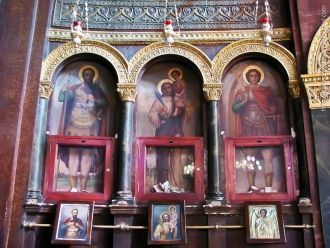 Иконы в церкви Аль-Муалляка.