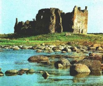 В начале XVII века замок  был лишь части