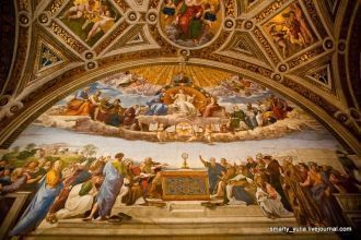 Станцы Рафаэля. «Диспут» (спор о причаст