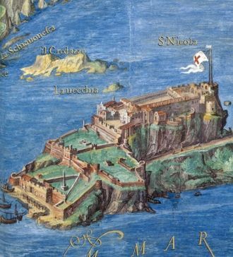 Остров Святого Николая в Адриатическом м