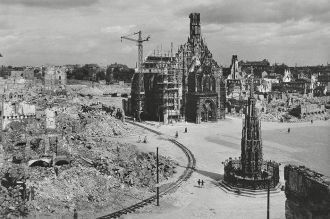 Рыночная площадь Нюрнберга, 1949