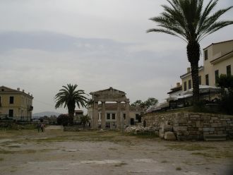 Западные пропилеи - ворота Афины Архигет