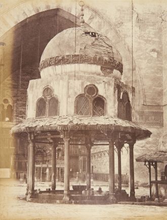 Внутренний дворь мечети. 1877-1882 гг, ф