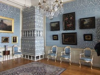 Интерьеры создавались в 1764-1768 гг. В 