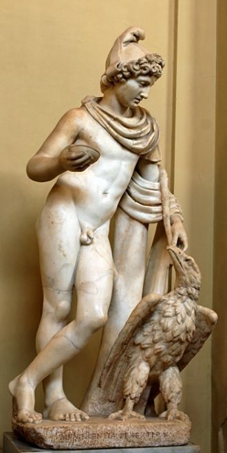 Ганимед и орёл.