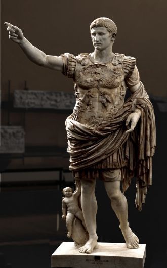 Август из Прима Порта. I век.