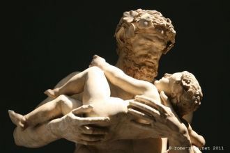 Силен и Дионис (римская копия с оригинал