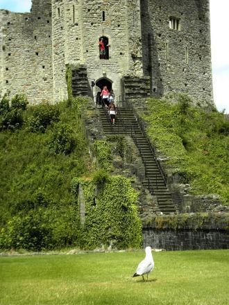 Замок Кардиффа - Норманнская крепость.