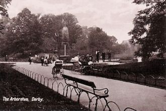 Дербский денропарк в былые времена.