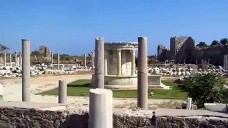 В античные времена в Сиде было две агоры