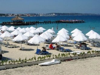 Пляж в Чешме — Ылыджа.