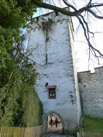 В прежние времена все башни имели выход 