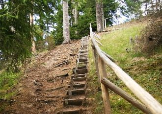 Прохождение маршрута занимает около 1 ча