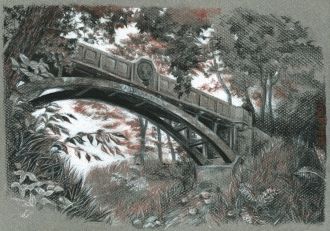 Рисунок Чертова моста.