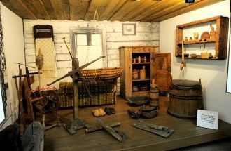 Одна из экспозиций дает возможность посе