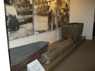 Экспонаты в Бирштонском музее.