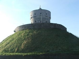 На самом верху форта располагалась площа