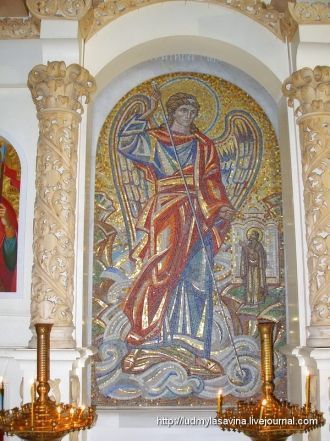 Мозаика в Георгиевской церкви.