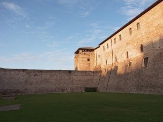 Внутри крепости было два больших открыты