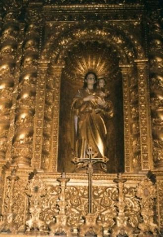 Икона в пещерах Арвалем.