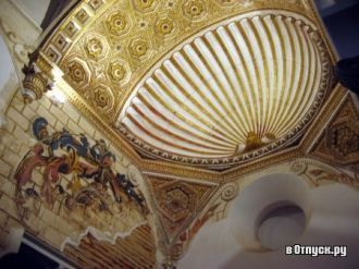 Роспись потолка в Синаноге дель Транзито