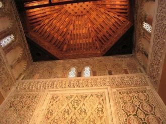 Потолок в Синаноге дель Транзито.