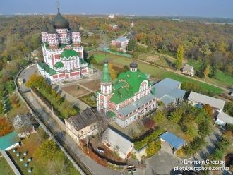 Свято-Пантелеймоновский собор вид с высо