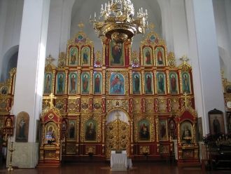 Свято Пантелеймоновский собор - внутри.