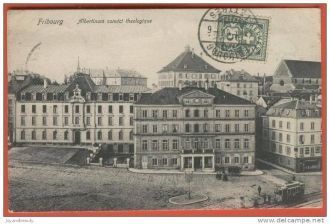 Альбертум на почтовой марке 1907 года.