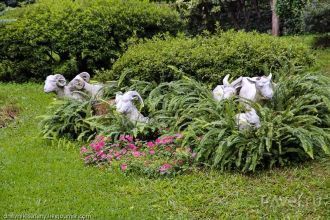 Парк Юесю - скульптурная композиция.