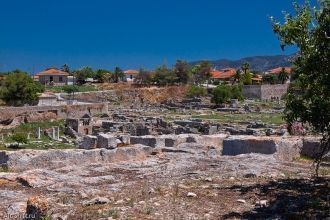 На сегодня территория Древнего Коринфа д