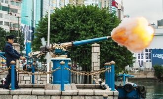 Ежедневно пушка холостым выстрелом извещ